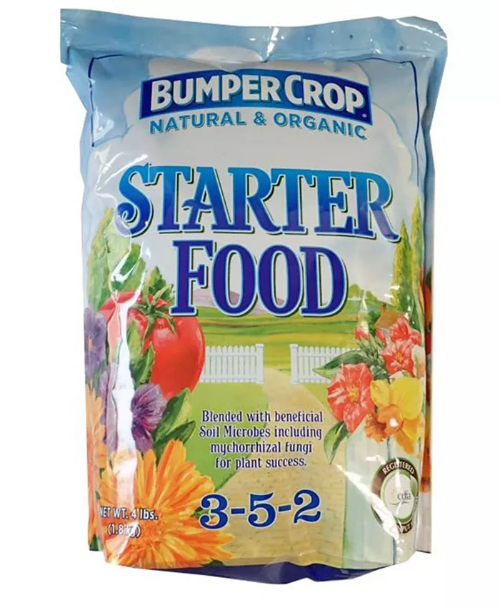 Bumper Crop Starter Food 3-5-2， Natural Organic， 12lb