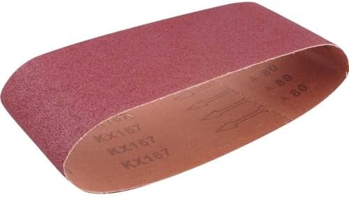 Cinta De Lixa 100,0 Mm X 610,0 Mm, G 80, Embalagem Com 10 Pe?as, Vonder.