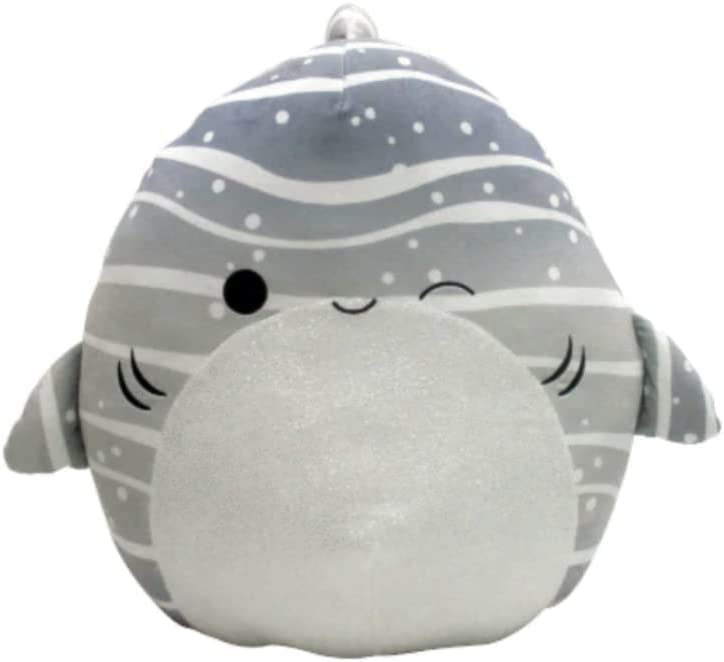 Squishmallows Official Kellytoy 8 Inch Soft Plush Squishy Toy Animals (Sachie The Whale Shark)