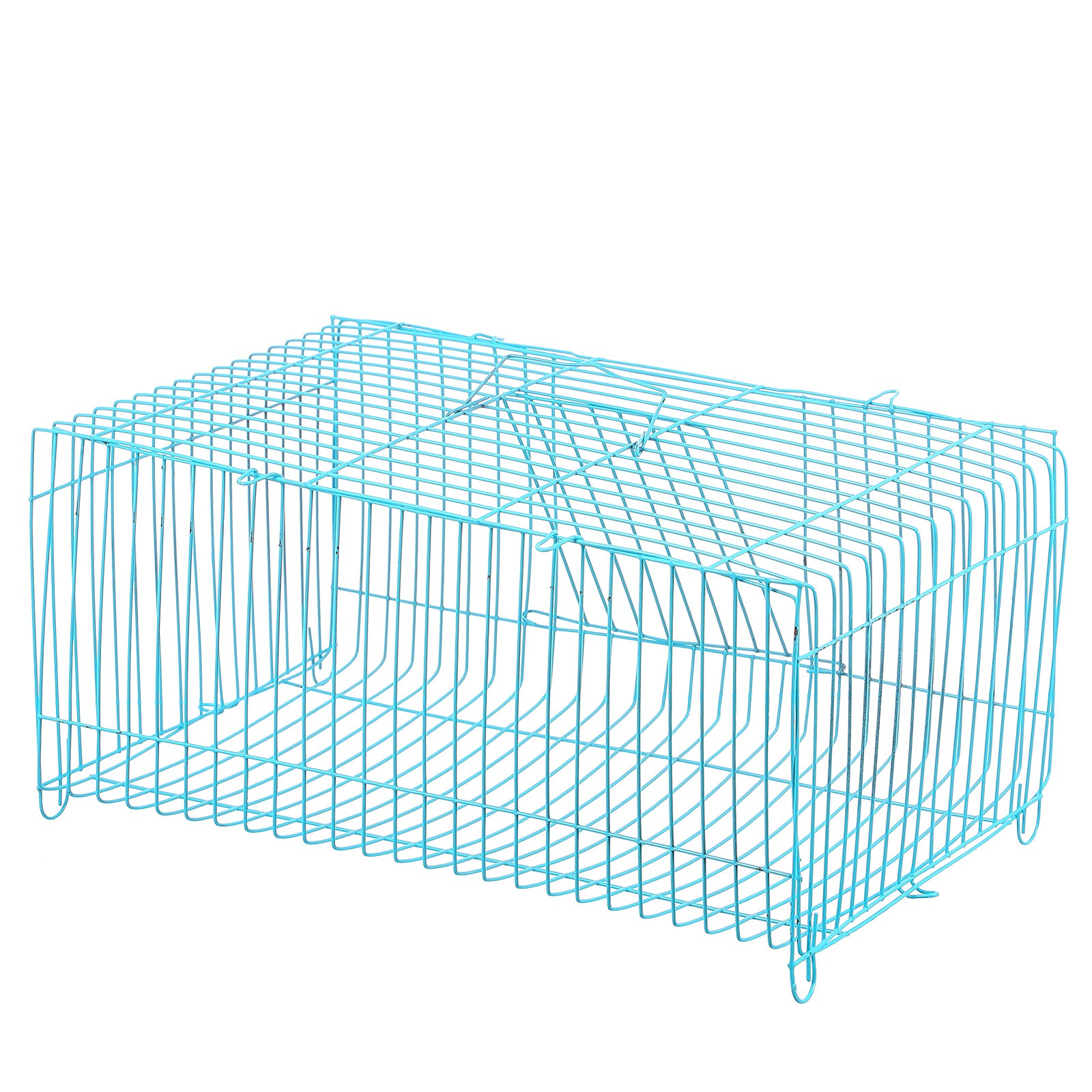 NUOLUX Portable Rabbit Chicken Poultry Cage Metal Iron Pet Cage Pet Dog Kennel Cat Crate