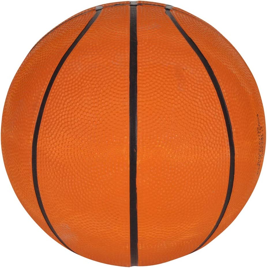 Mini Basketballs - (7 Inch， Size 3) Pack of 4 - Mini Hoop Basketball Set with Air Pump for Indoor， Outdoor， Pool Parties， Small Hoops Basketball Game Party Favors for Kids by Bedwina