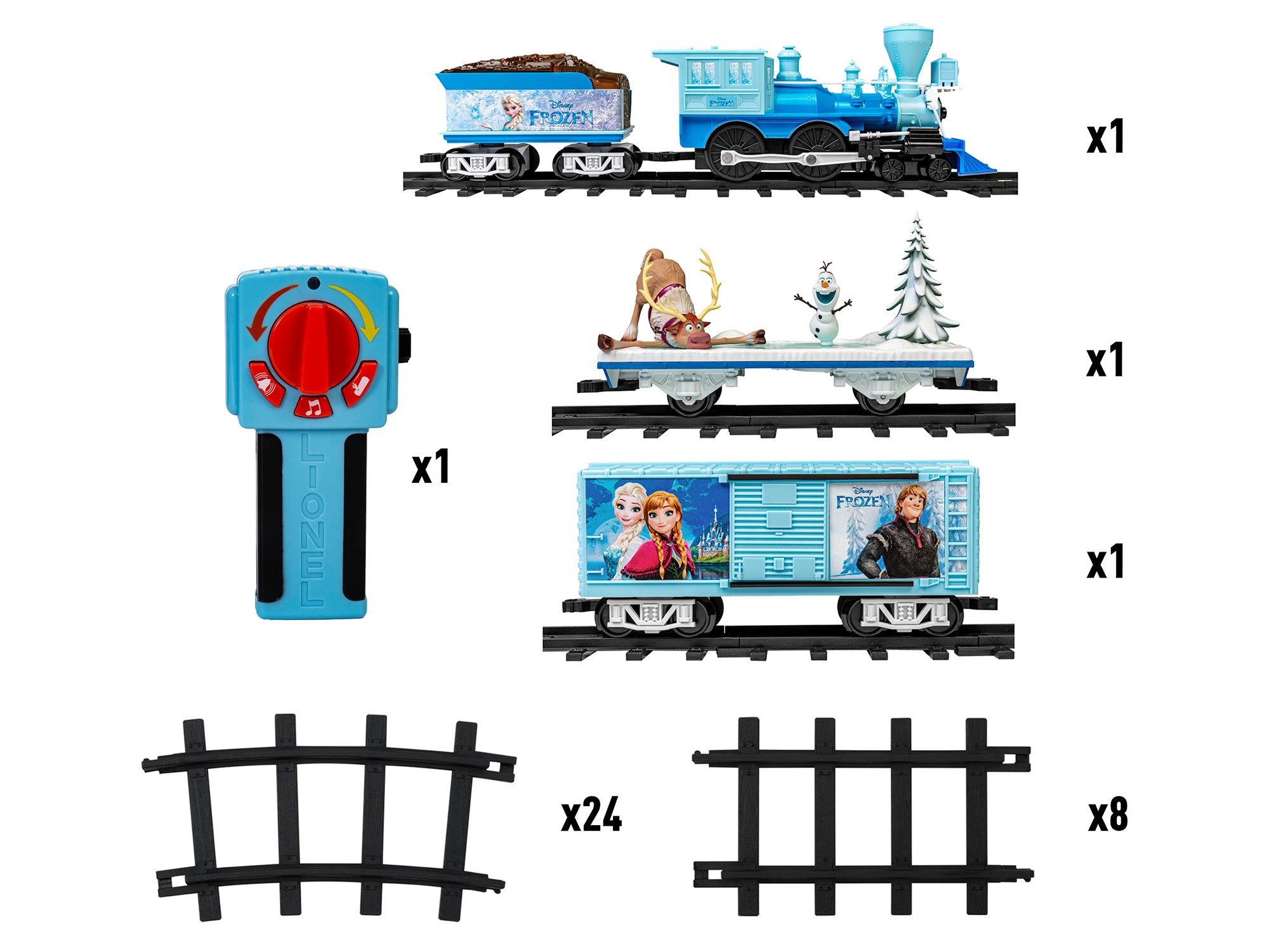 Disney Frozen Battery Operated Train Set with Remote Control