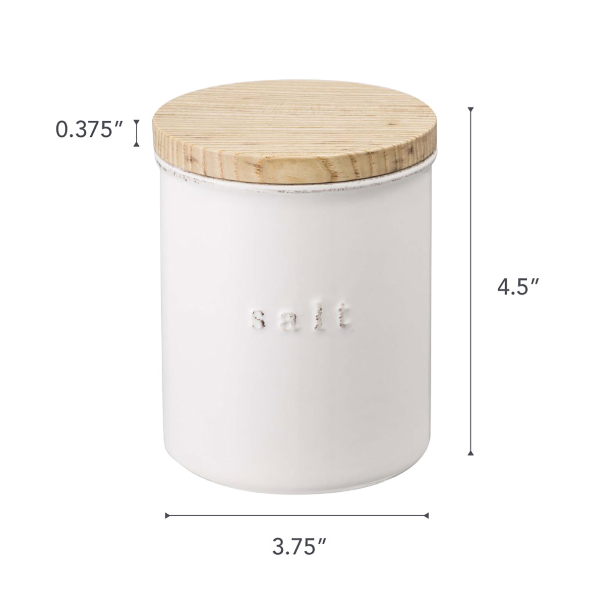 Yamazaki Tosca Ceramic Salt Canister