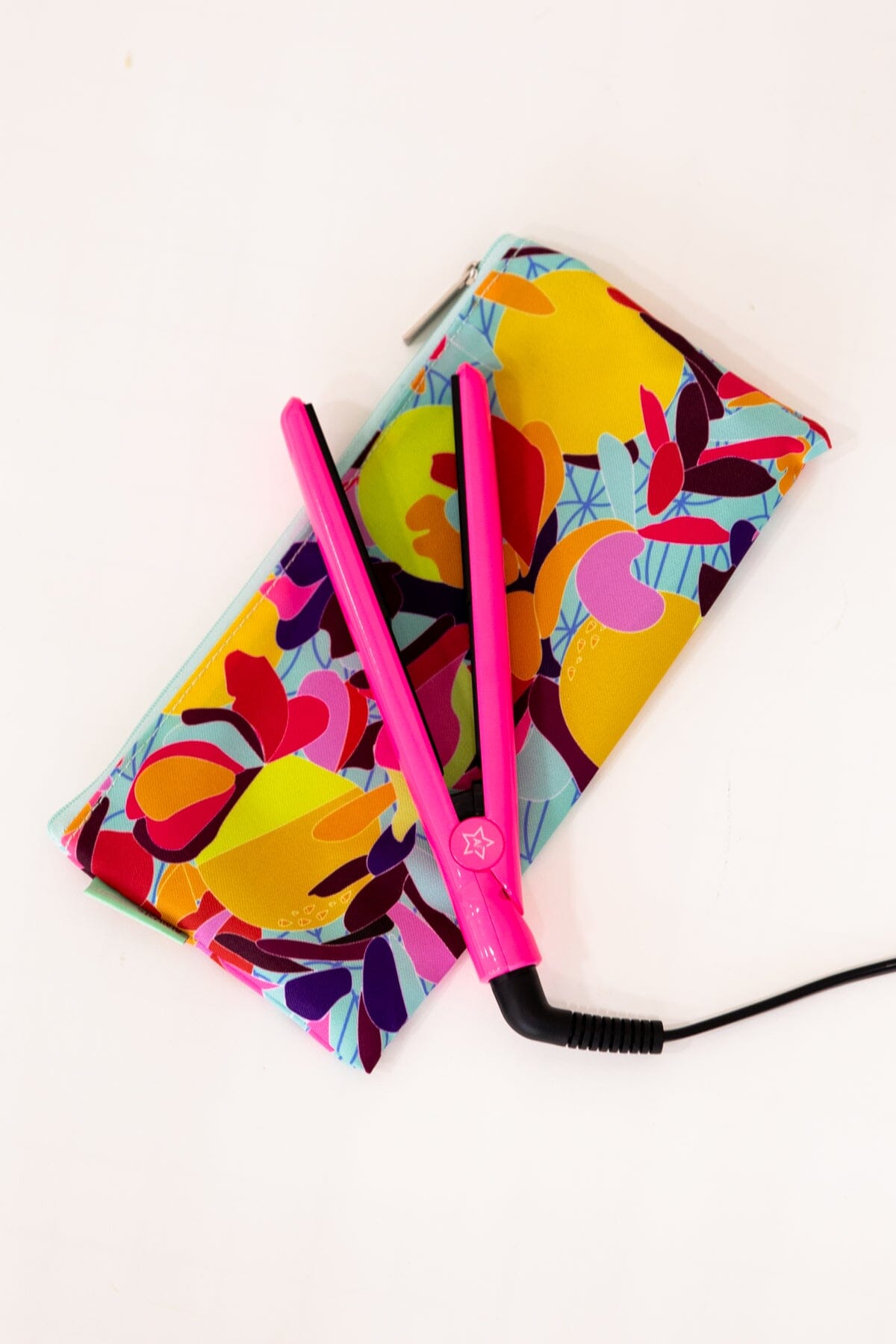 Hot Pink Travel Hair Straightener