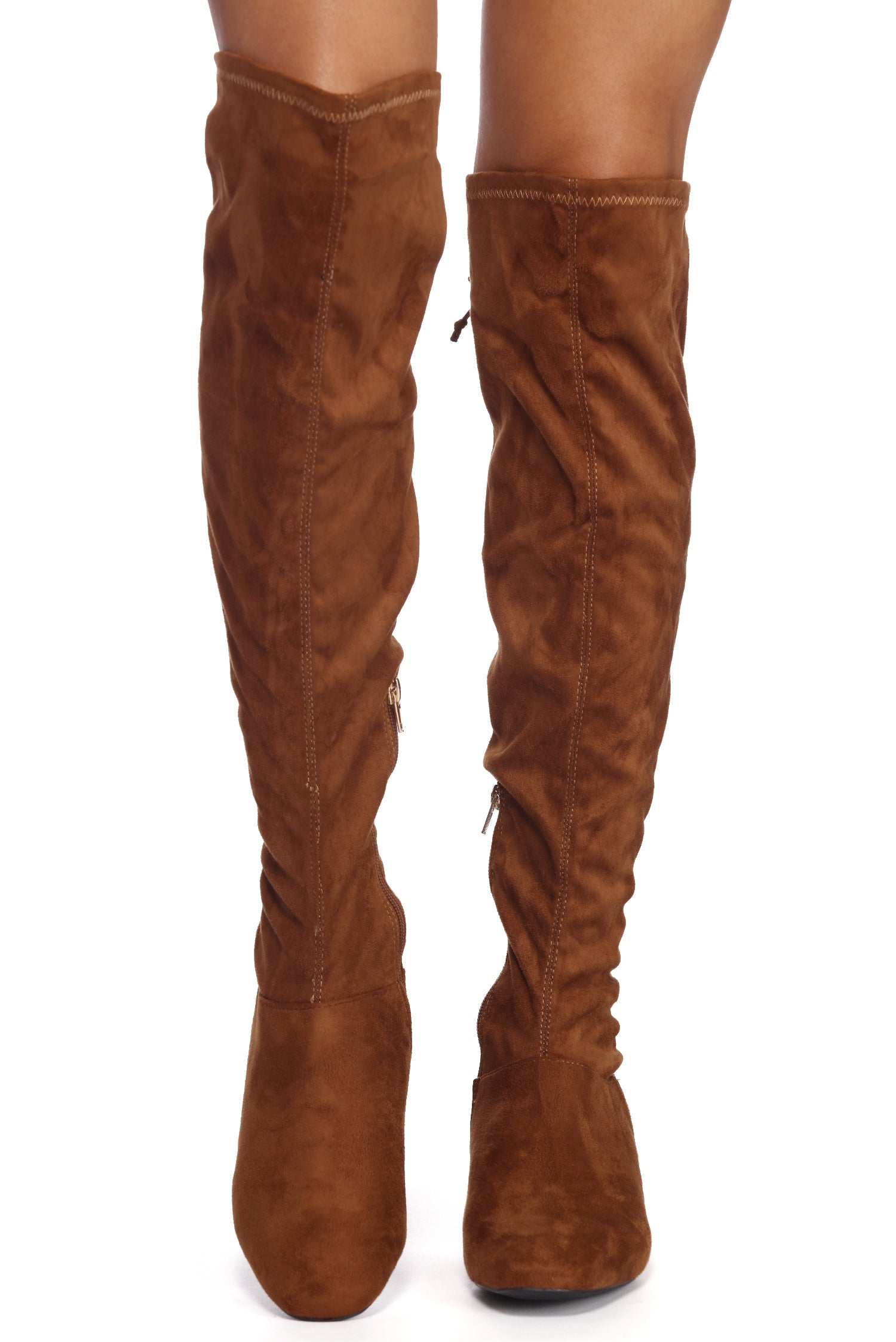 Get Low Faux Suede Boots