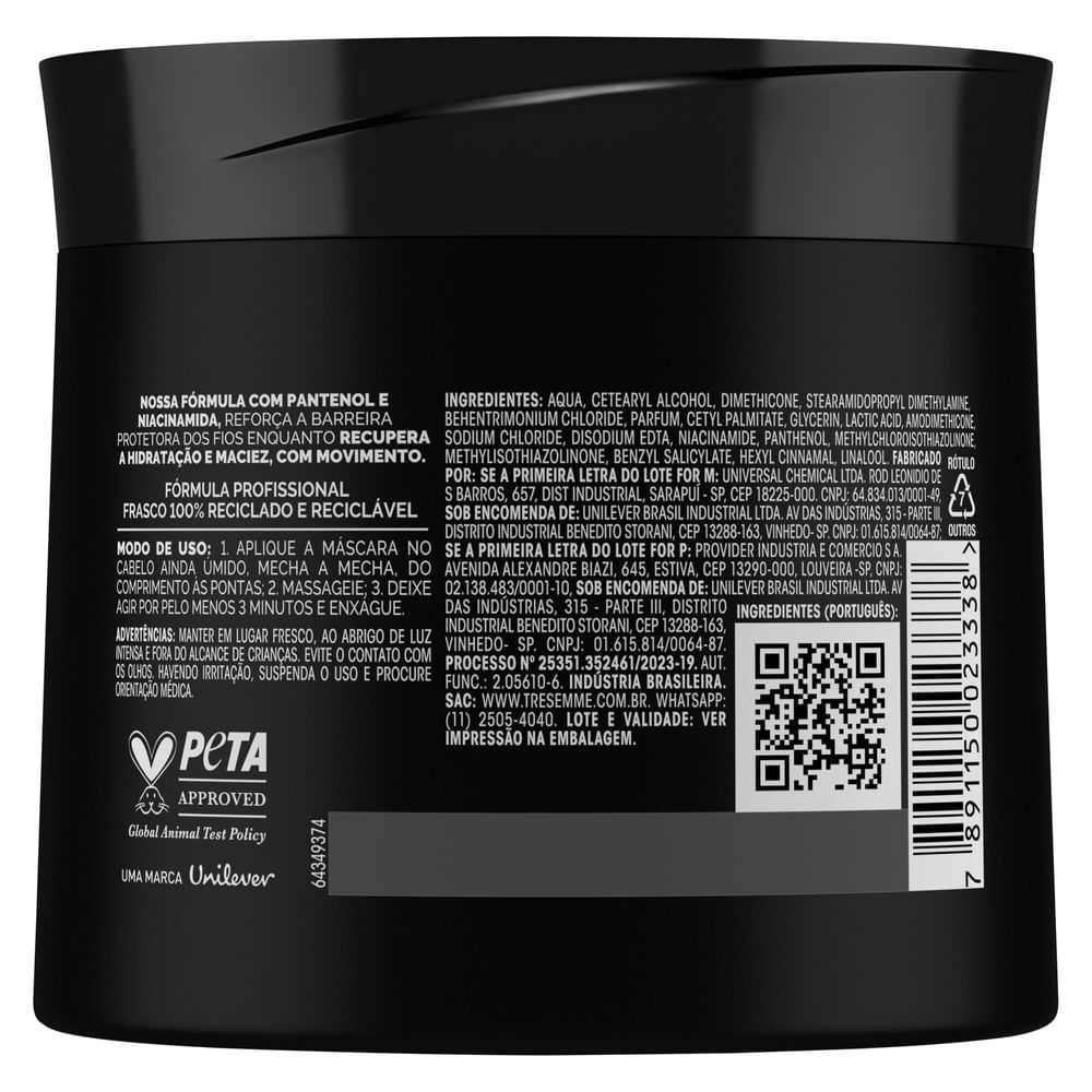 Mascara de Tratamento Tresemme Pro-Hidratacao Ativa 400gr