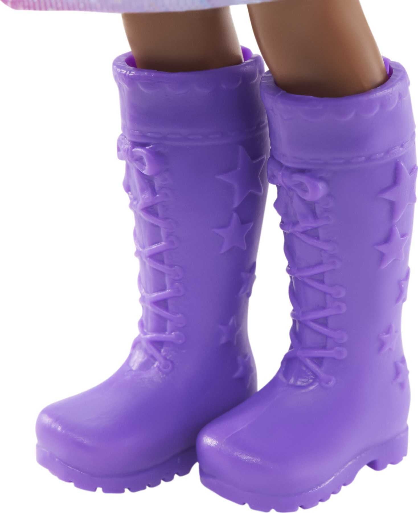 Barbie Chelsea Can Be Doll, Playset with Blue Haired Rockstar Small Doll, Guitar & Music Accessories