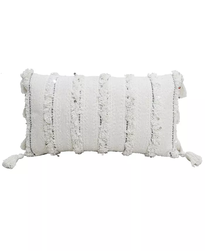 Vibhsa Christmas Pillow for Holidays-Sparkles， 24