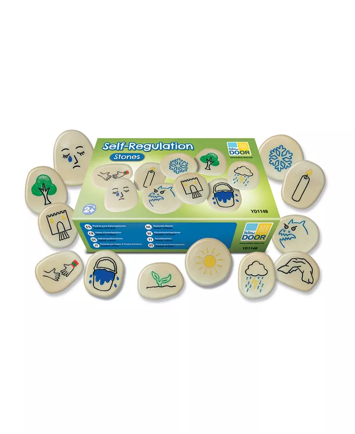 Yellow Door Self-Regulation Stones， Set of 12