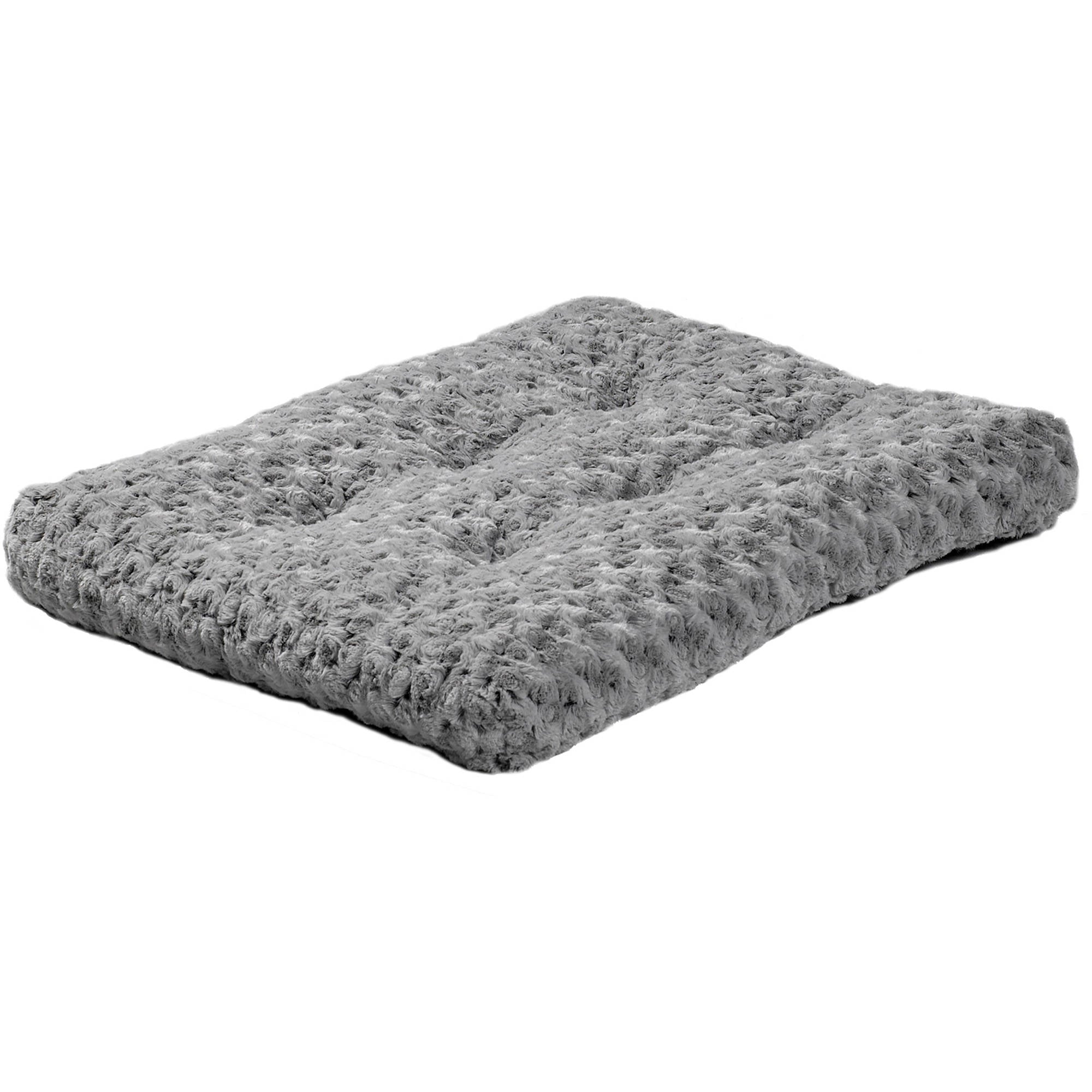 MidWest Quiet Time Dog Bed and Crate Mat， Deluxe Ombre Swirl， 30
