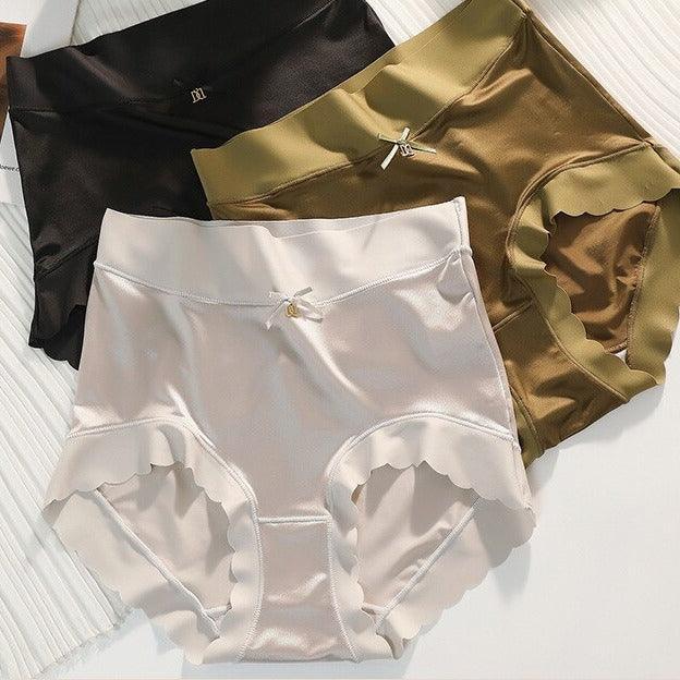 Kit de Calcinhas Lilica em Seda Gelo (5 Unidades) / Antibacterianas, Antiodor e as Mais Confortáveis de Todas!