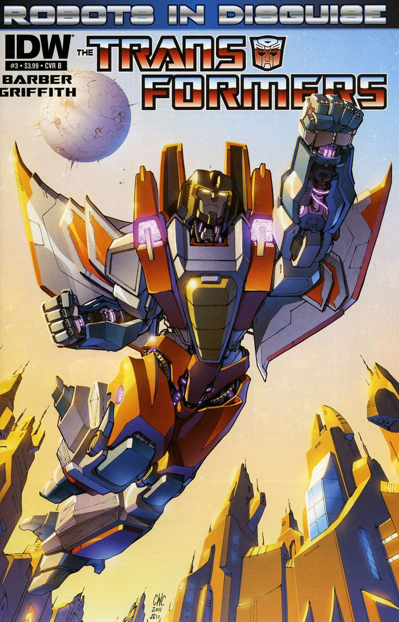 Transformers， The: Robots in Disguise #3B VF ; IDW Comic Book