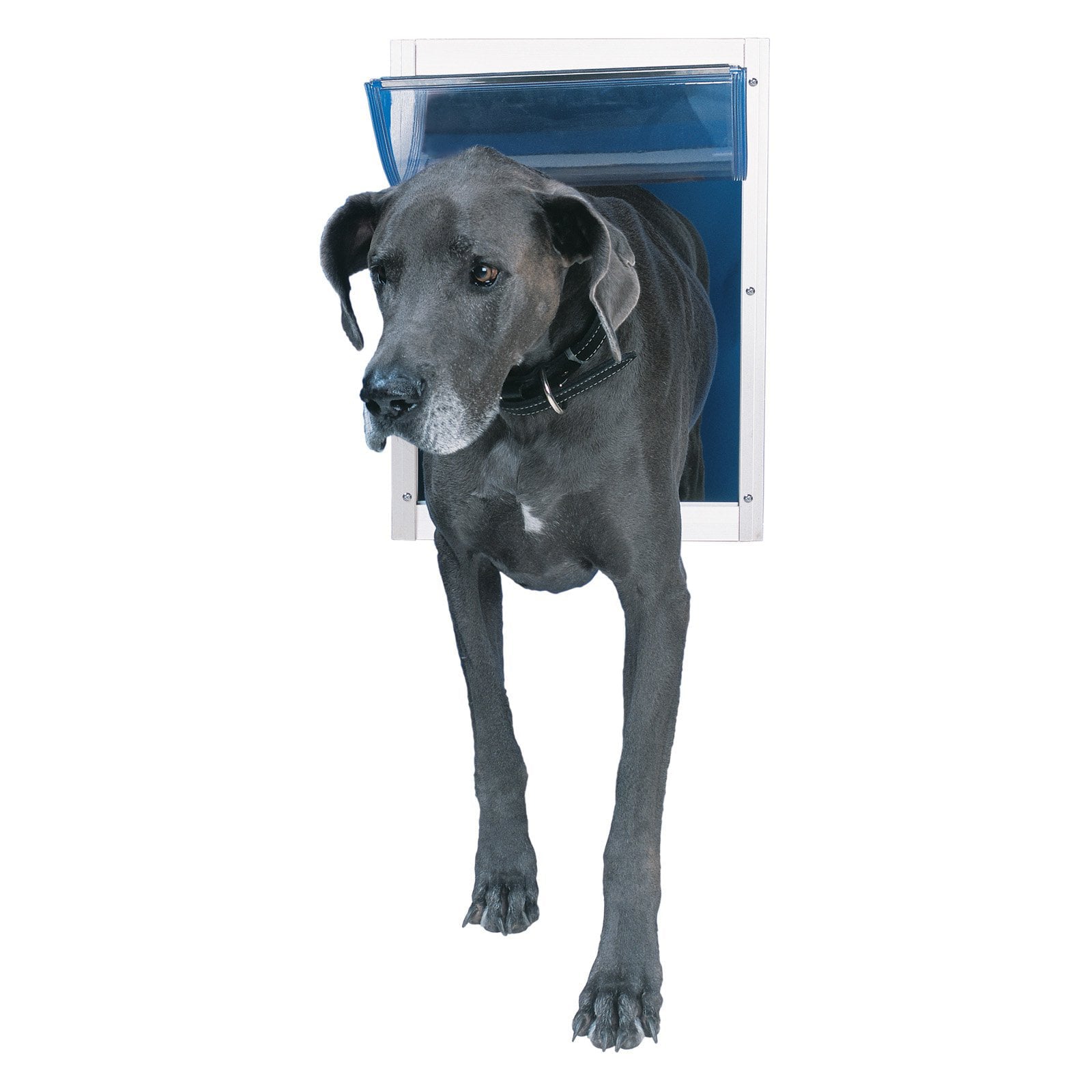 Ideal Pet 15 In. x 20 In. Super Large Aluminum White Pet Door