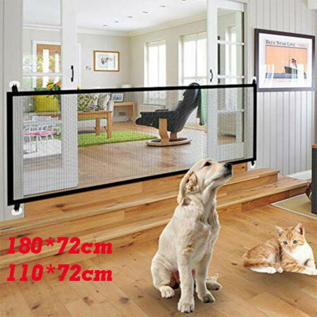 Gate，Pet Dog Puppy Kitten Enclosure Fence，Baby Stair Gate Isolated ，Portable indoor and outdoor Pet，Isolation 110x72cm