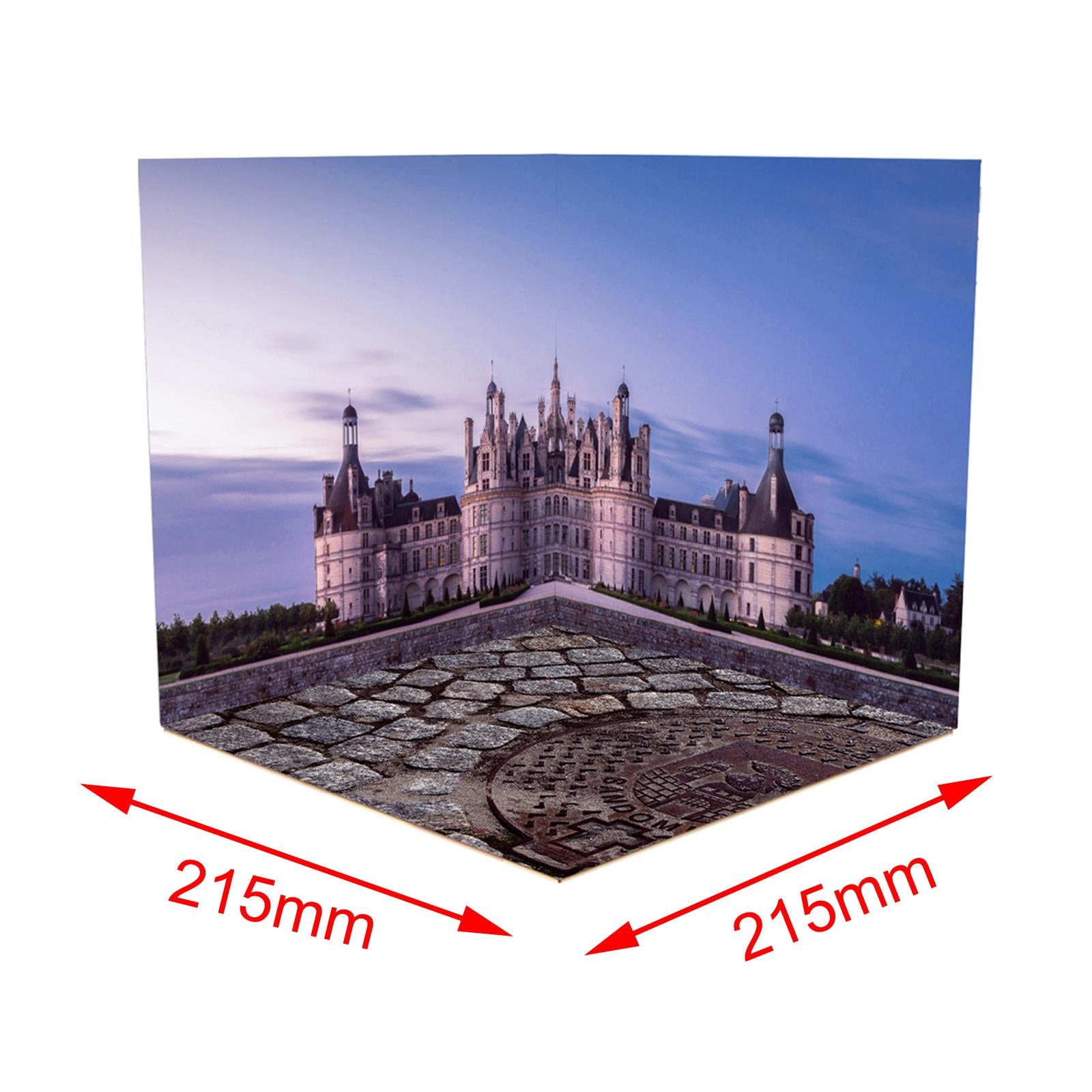 1/12 Scale Scenery Show Collection ama Organizer Scene Layout for Action Figure Doll Vehicle Scene Diecast Toy Car Style C