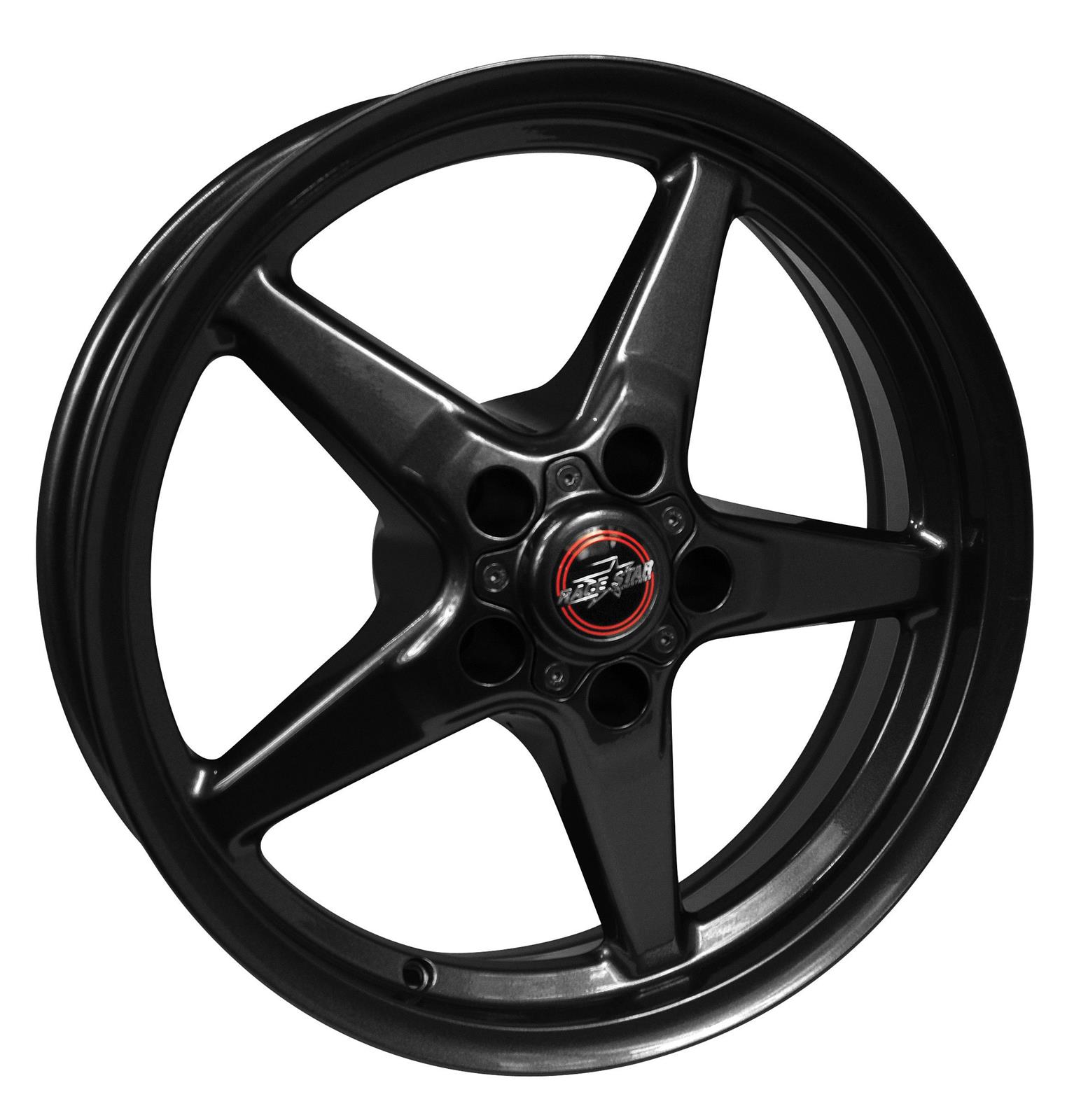 Race Star Industries 92-580150B Race Star 92 Drag Star Gloss Black Wheels