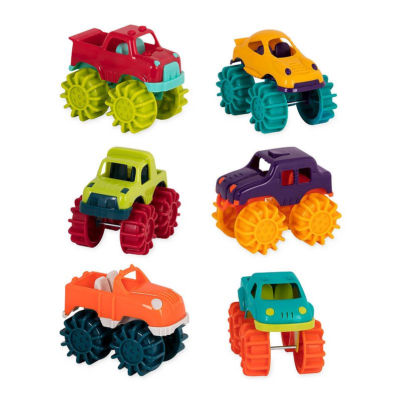 Battat Mini Monster Trucks Playset