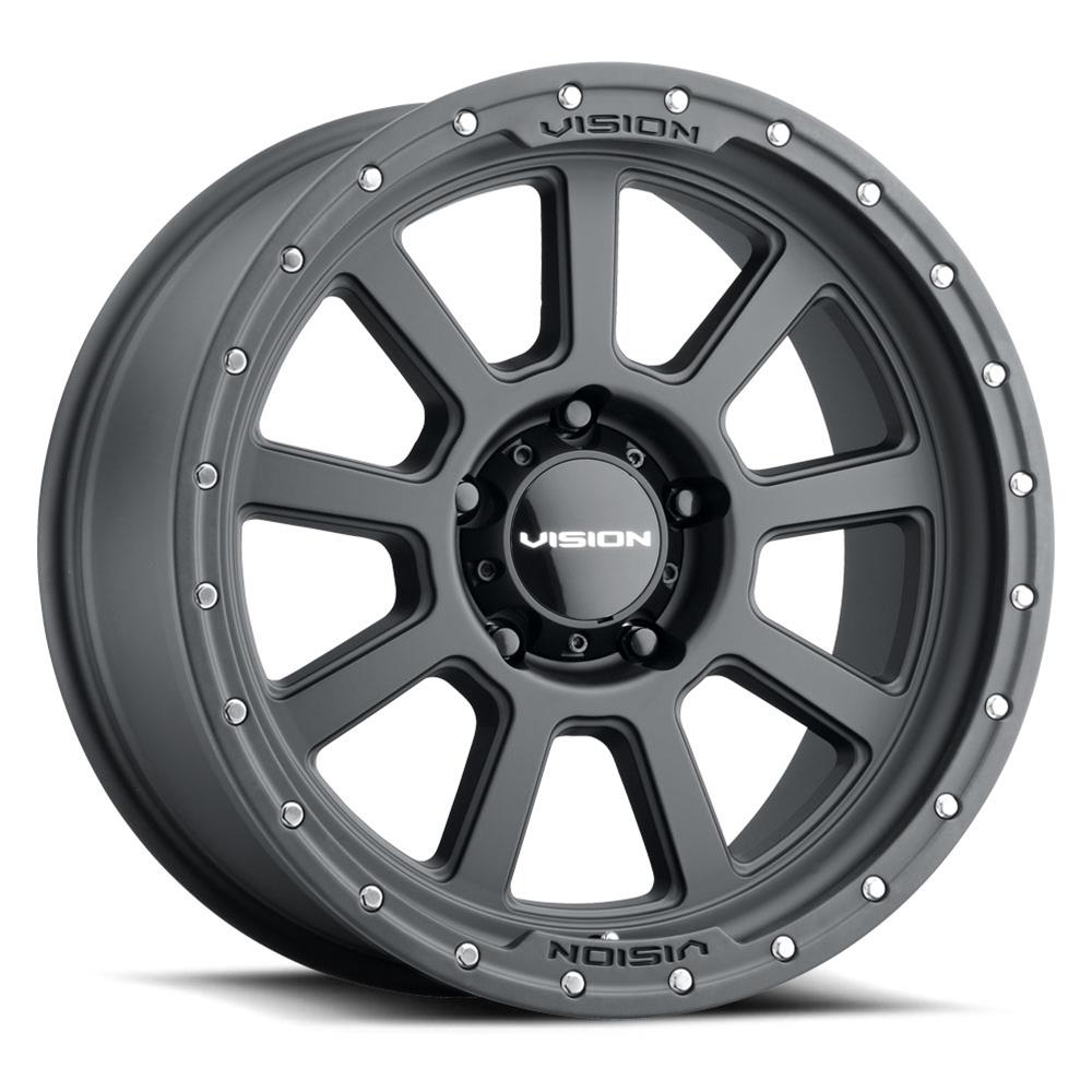 Vision Wheel 350-8981SB-12 Vision Off-Road 350 OJOS Series Satin Black Wheels
