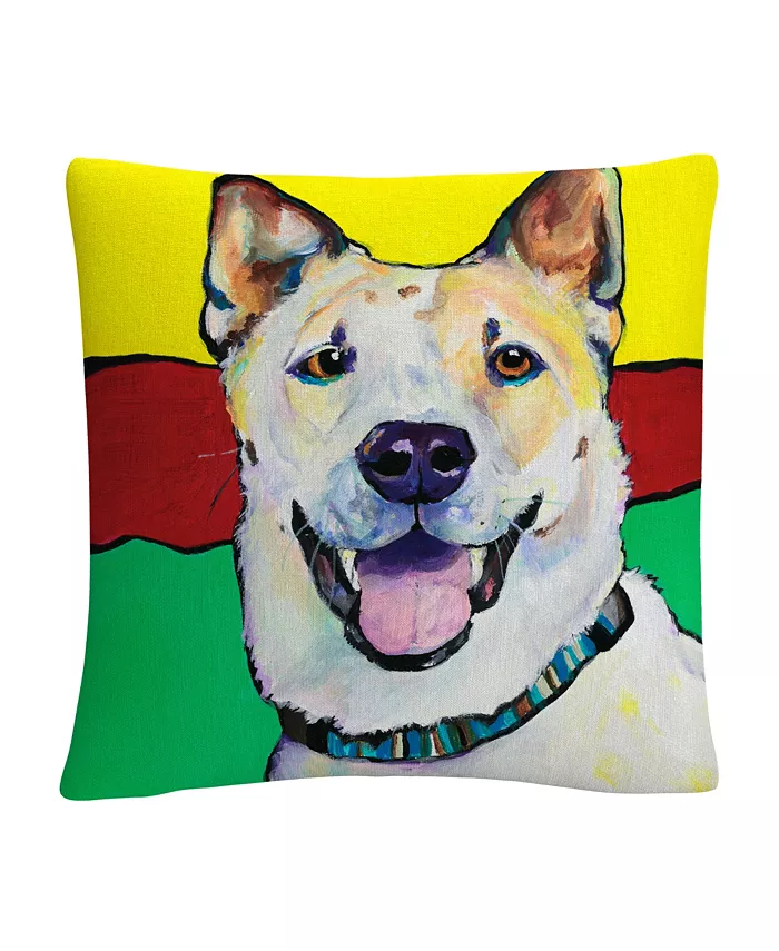 Baldwin Pat Saunders-White Animals Pets Painting Sydney Decorative Pillow， 16