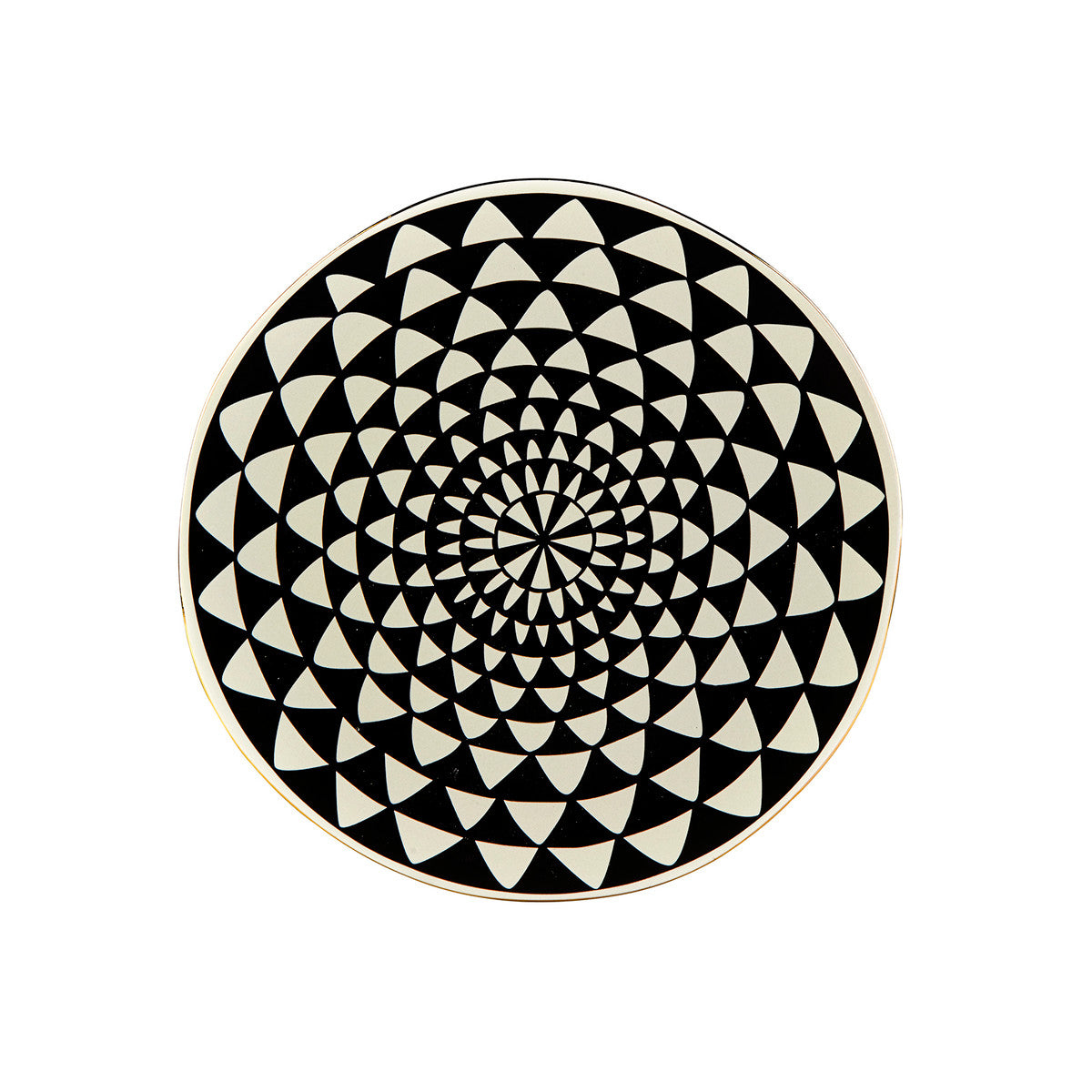 Karaca Black Gold Serving Plate 153.03.06.4486