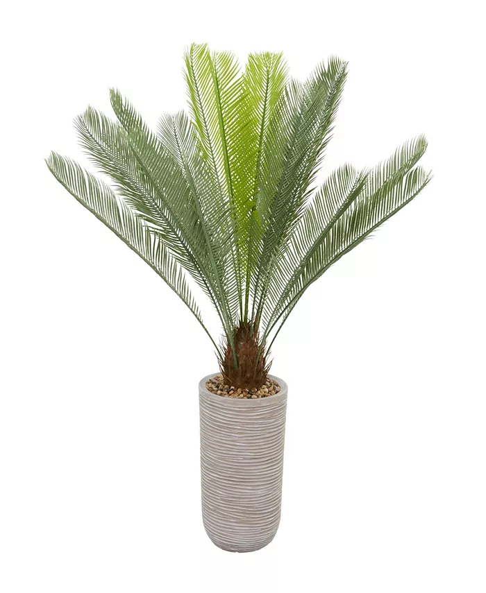 Rosemary Lane Contemporary Sago Palm Artificial Plant， 45