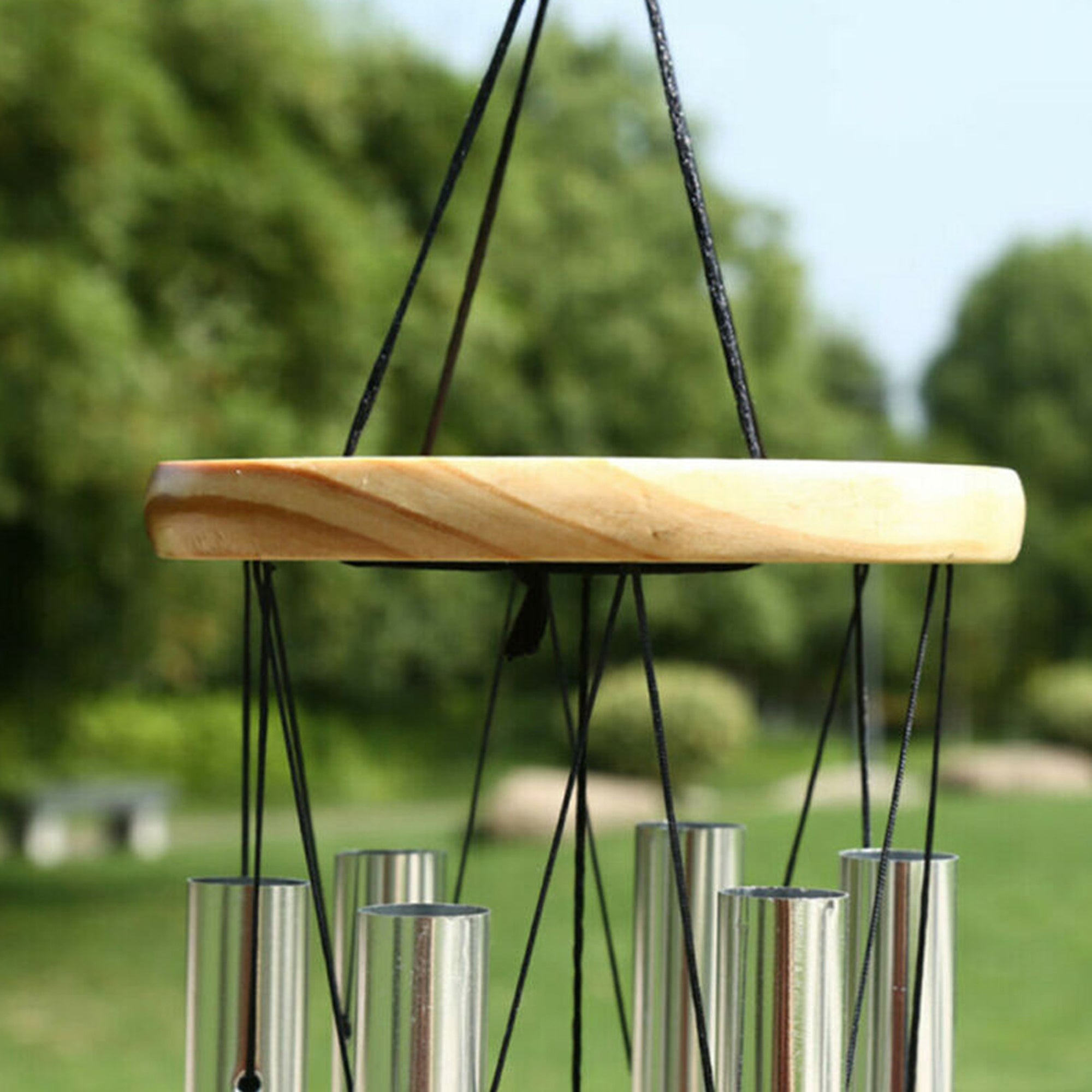 Large 6 Tubes Windchime Chapel Bells Wind Chimes Outdoor Garden Home Room Decor