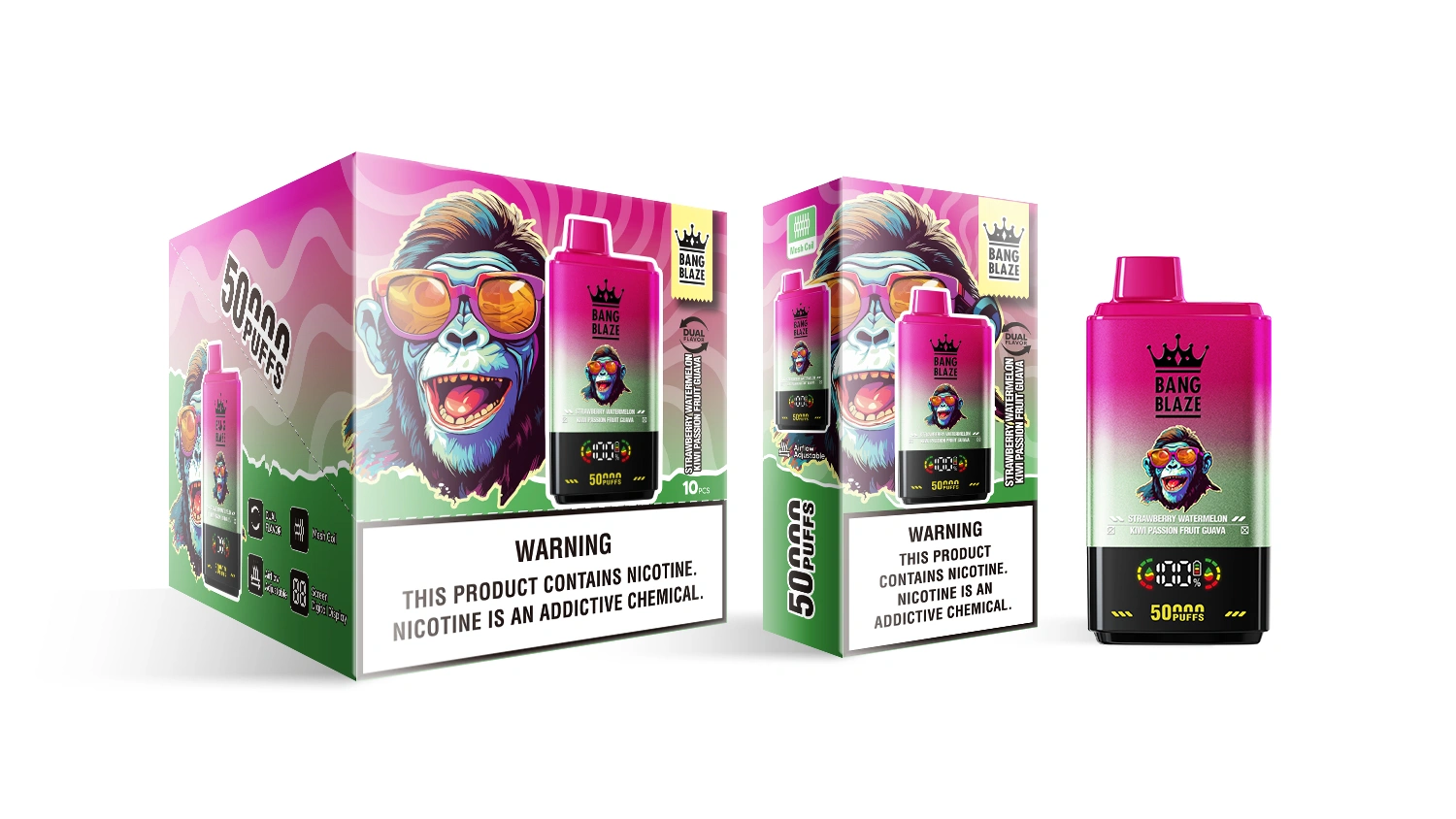 🔥 Bang Blaze 50000 Puffs Double Flavours Disposable Vape