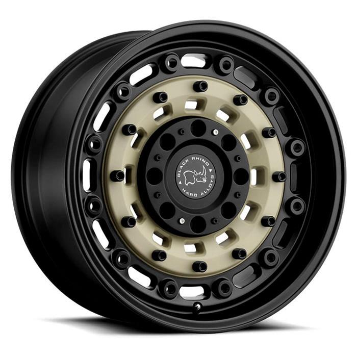 Black Rhino Wheels 1880ARS300017D74 Black Rhino Arsenal Sand on Black Wheels