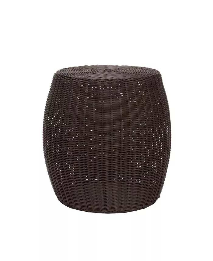 Household Essentials Household Essential Resin Wicker Side Table