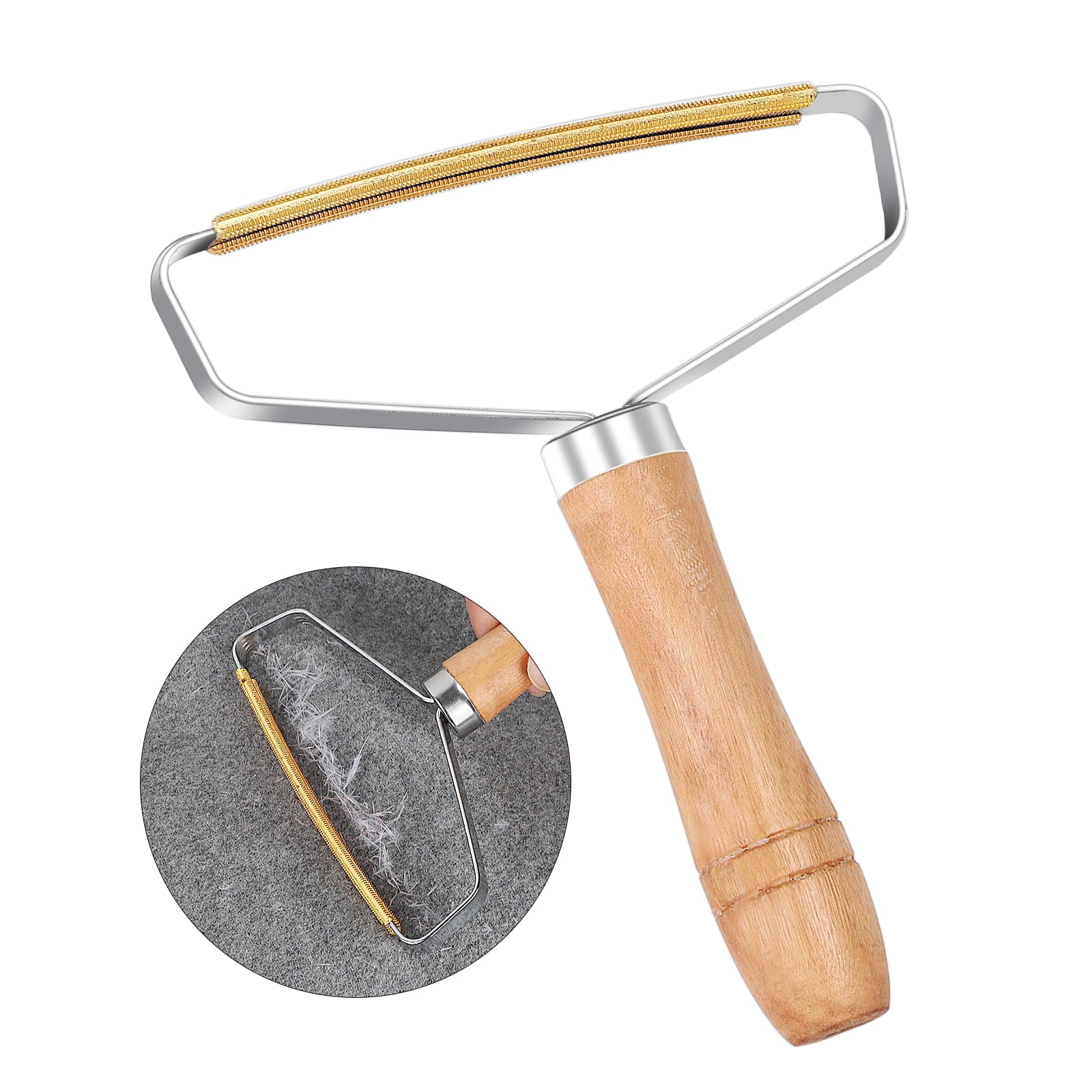 Juhenon Lint Remover， Clothes Fuzz Remover Fabric Shaver， Portable Lint Rollers， Pet Hair Remover for Clothing Sweater Coat， (2 PCS)