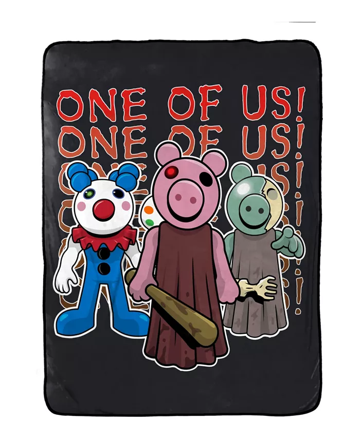 Jay Franco Piggy One of Us Silk Touch Throw， 60