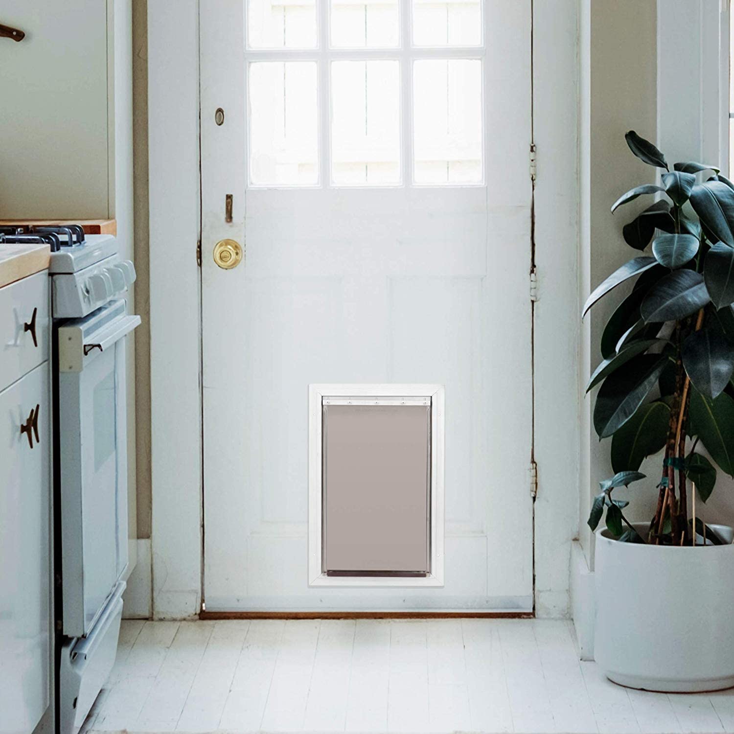 Evergreen Pet Supplies Medium Replacement Dog Door Flap - Compatible with PetSafe