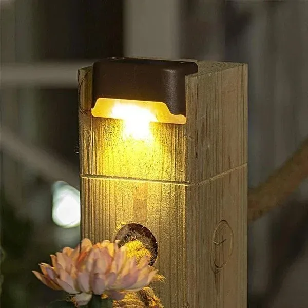 LED Solar Lamp Path Staircase Outdoor Waterproof Wall Light🔥BUY MOR