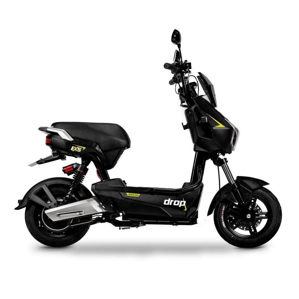 Scooter Elétrica EXS 800W 60V 20Ah Preto Drop Bicicleta Patinete