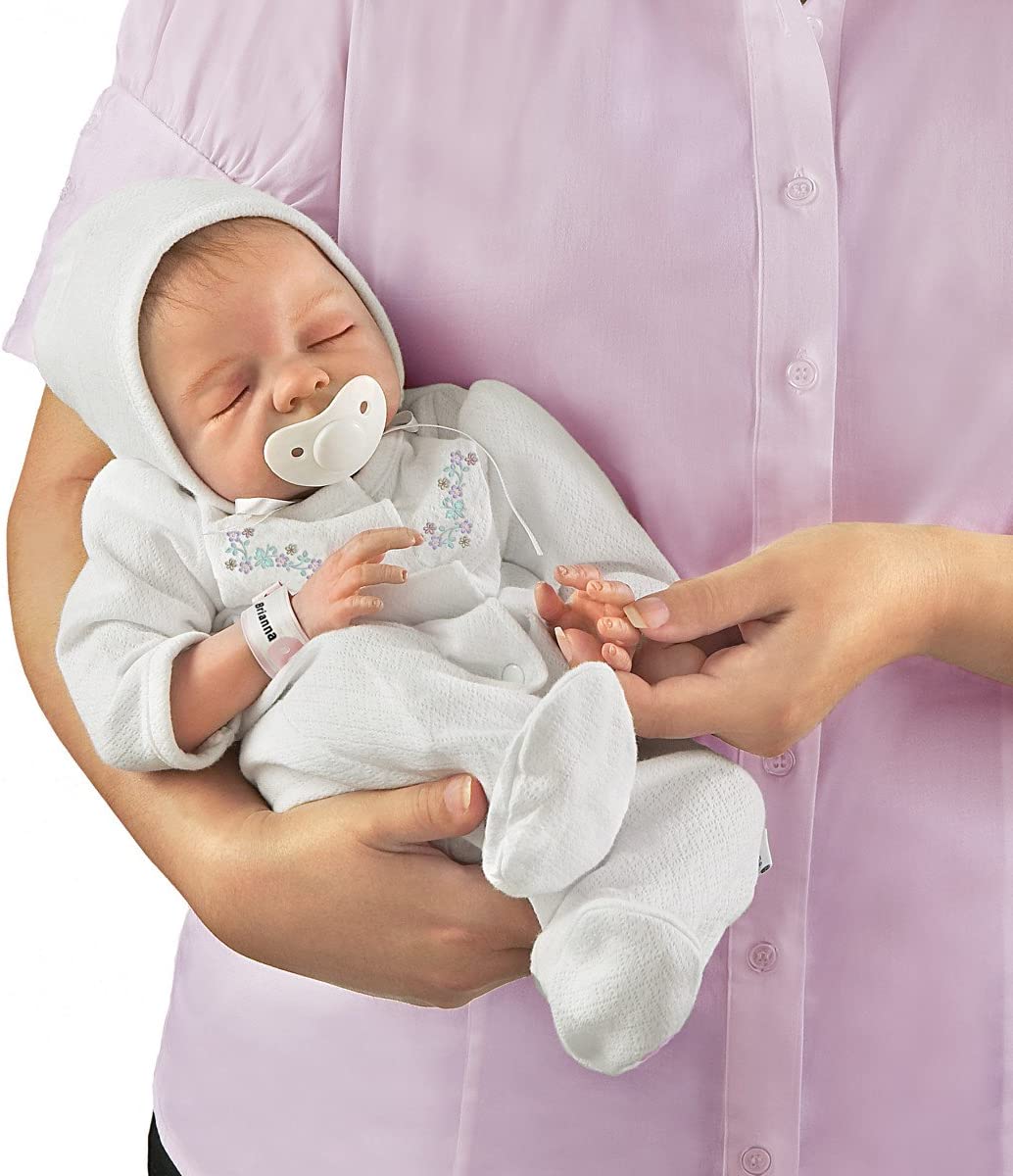 The Ashton - Drake Galleries Baby Girl Doll So Truly Real Collection: Cherish by Renowned Master Doll Artist Denise Farmer 18-inches