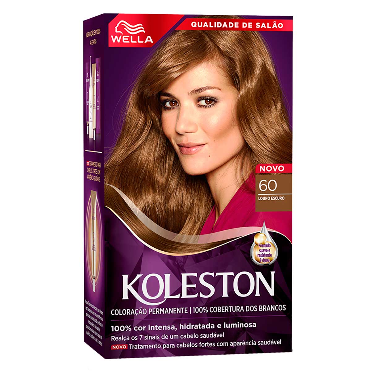 Kit tintura 60 louro escuro Wella Koleston