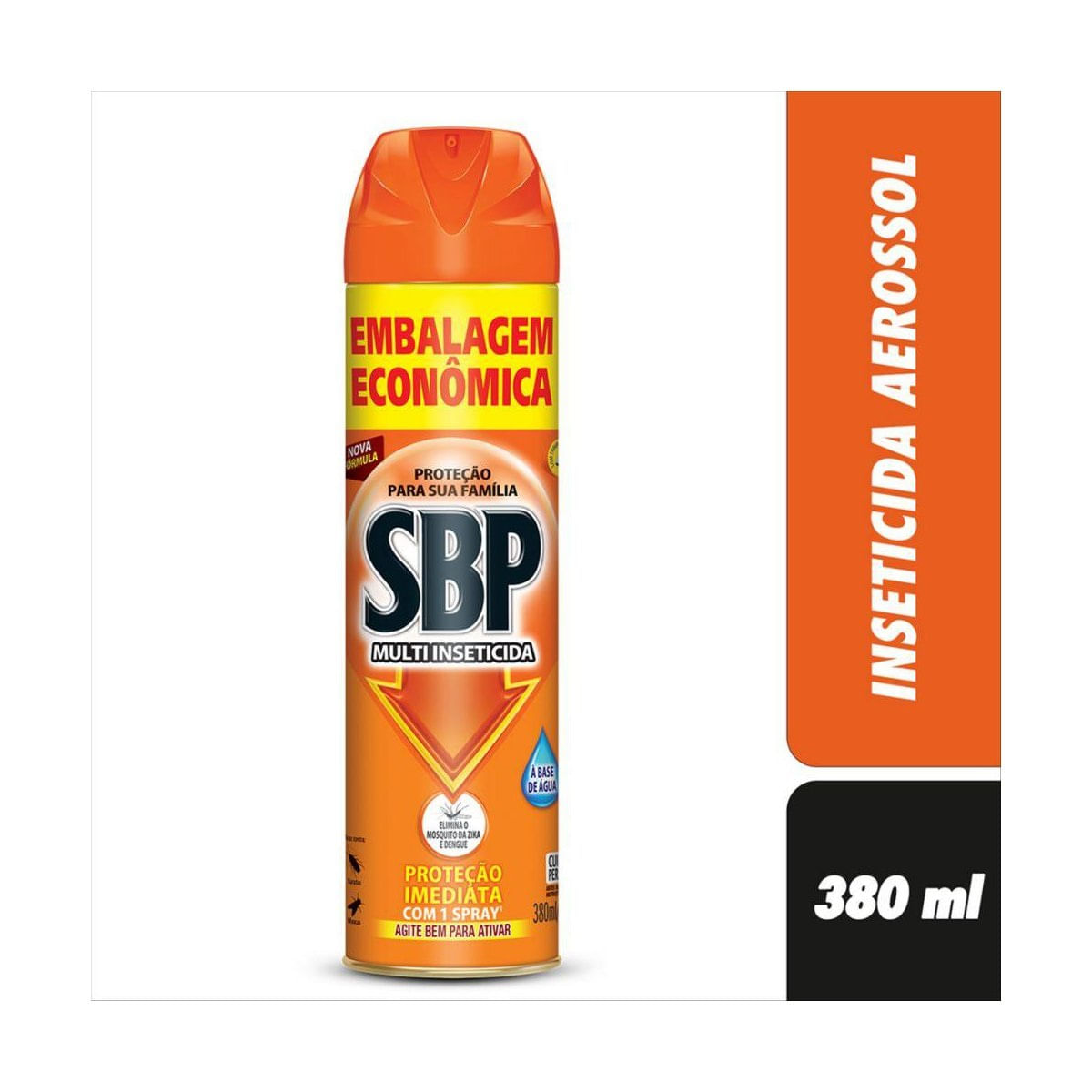 SBP Multi Inseticida Aerossol Embalagem Economica 380ml