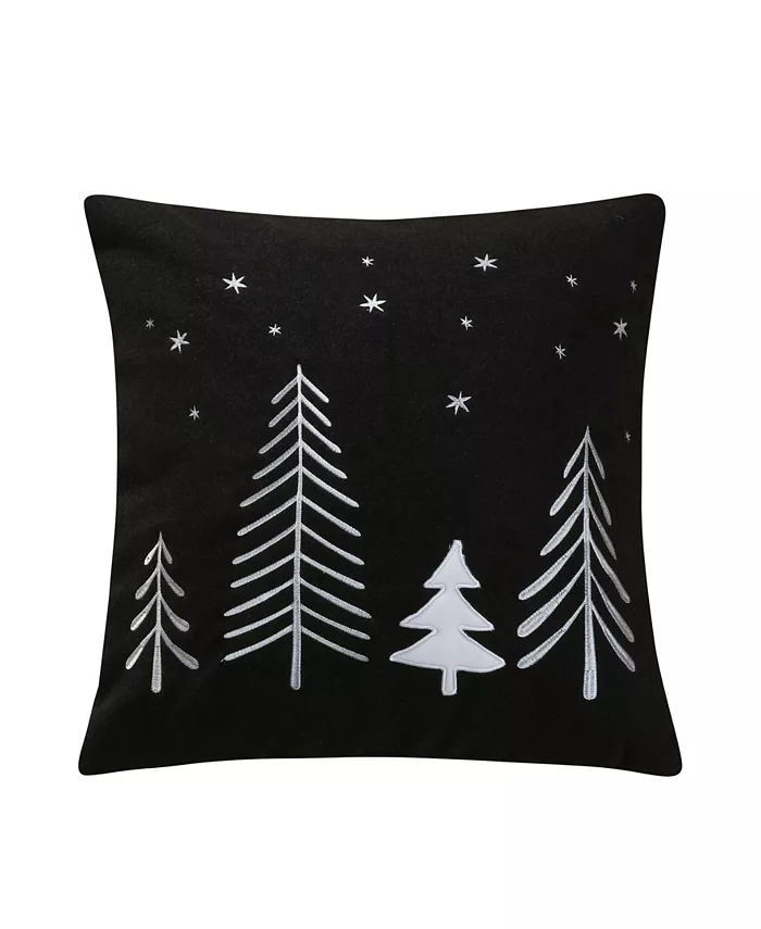 Levtex Northern Star Tree Wool Decorative Pillow， 18