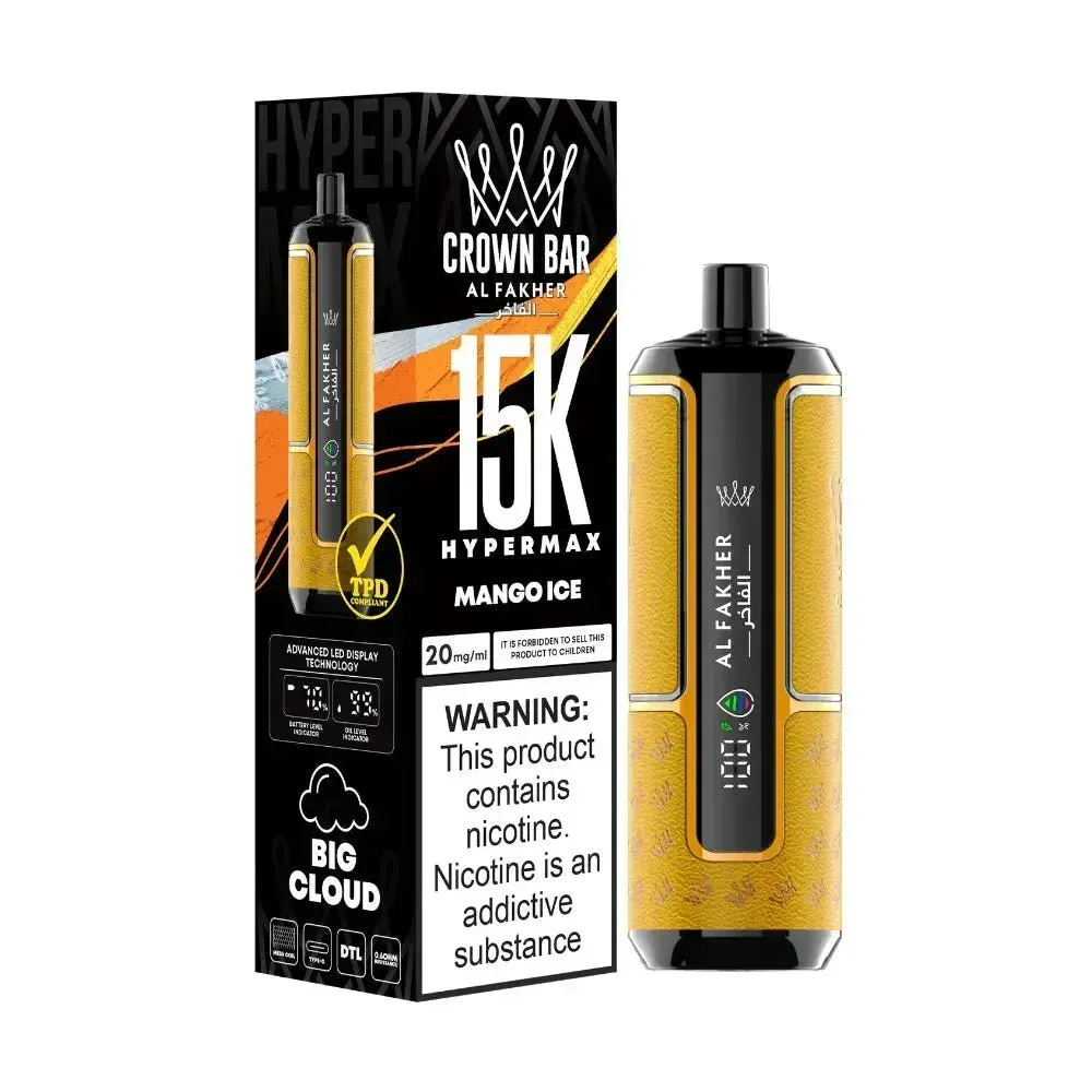 Al Fakher Hypermax 15k Puffs Disposable Vape - Al Fakher Hypermax 15000 Puffs