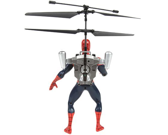 Marvel Spider-Man Flying Figure IR Helicopter