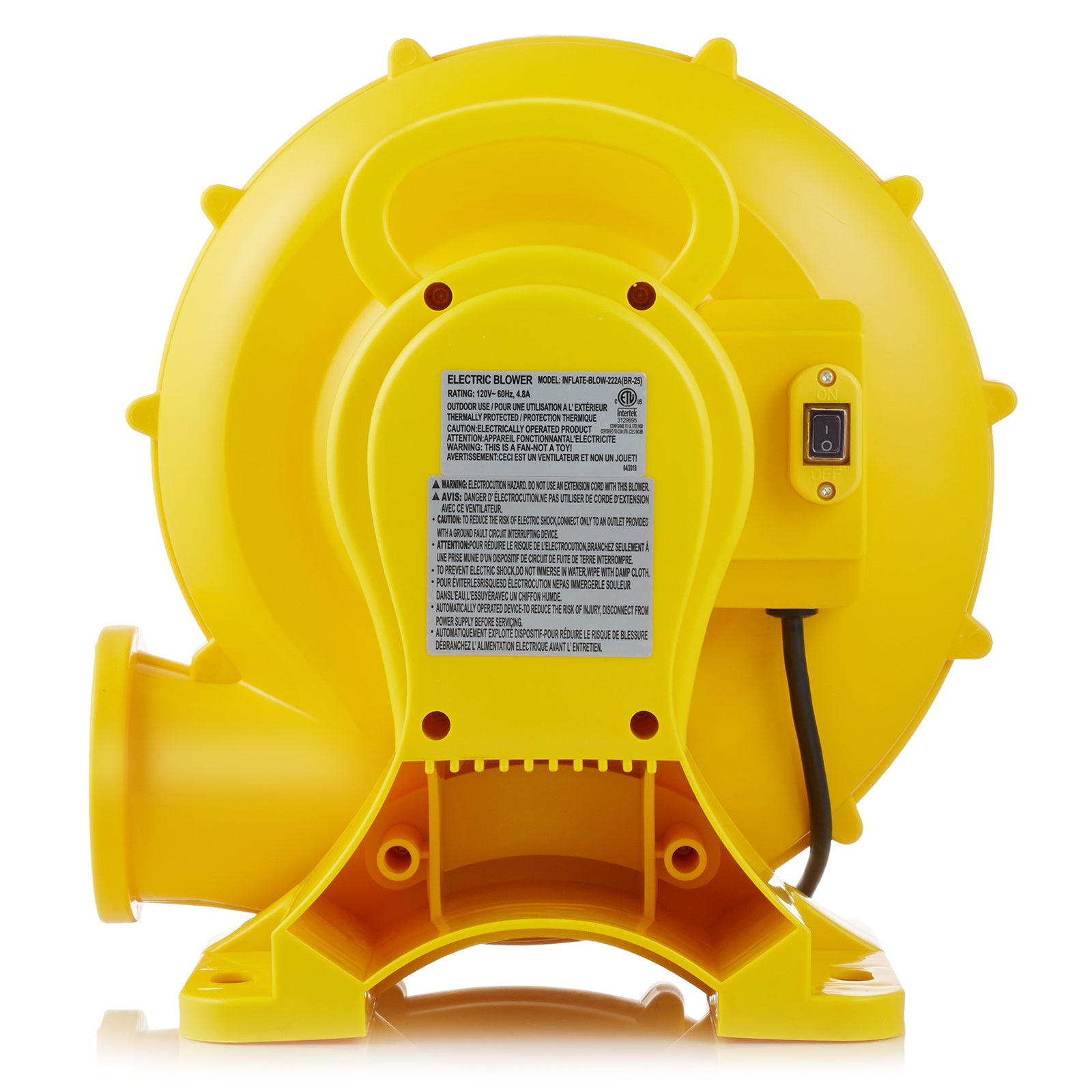 CFM Pro Cloud 9 Premium Inflatable Bounce House Blower - 580 Watts