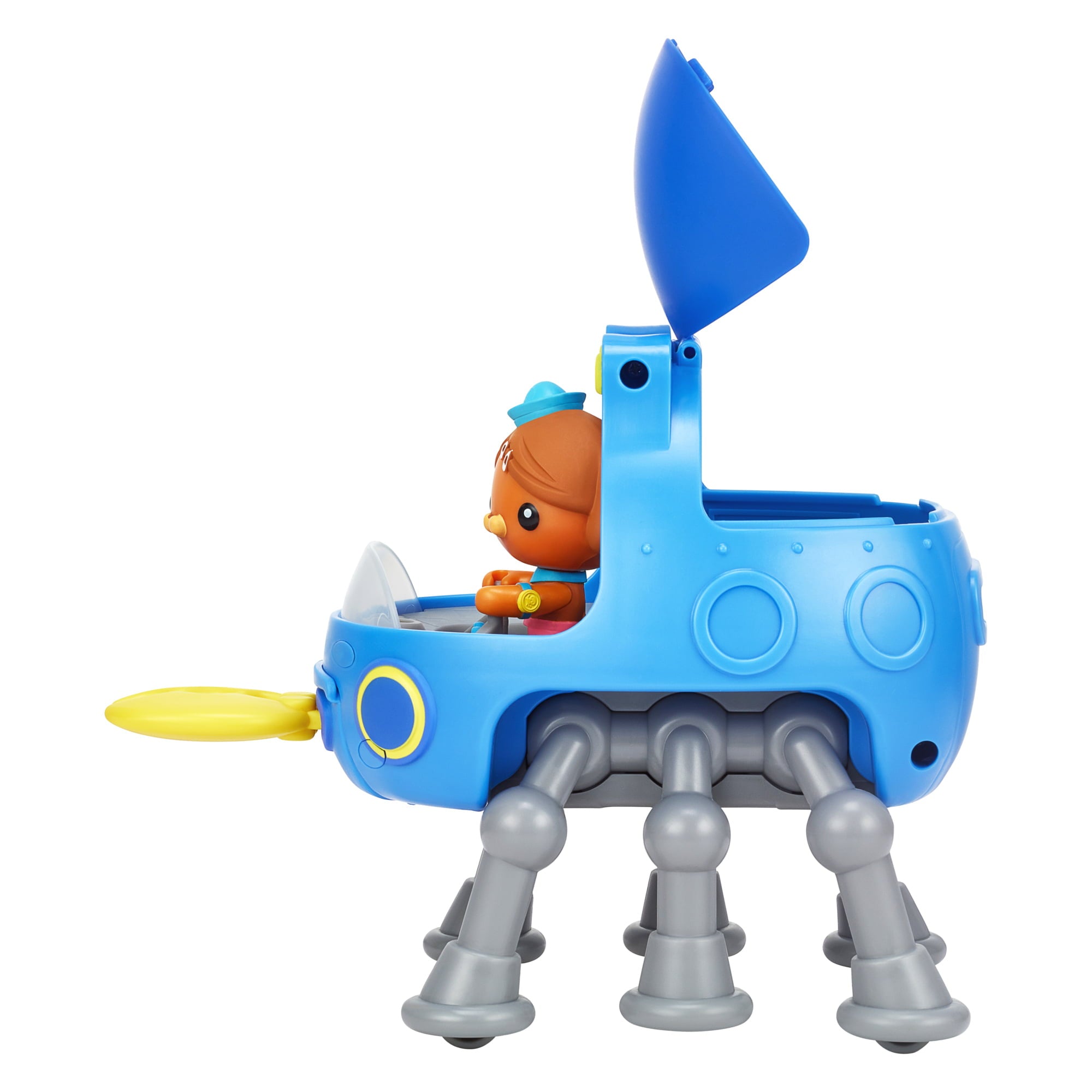 Octonauts Above and Beyond， Dashi and Terra Gup 1 Adventure Pack， Deluxe Toy Vehicle and 3 inch Figure， Preschool， Ages 3+