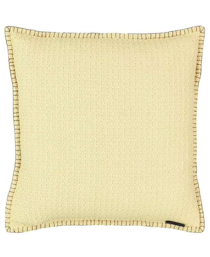 Mod Lifestyles Diamond Texture Lumbar Pillow with Whipstitch， 20