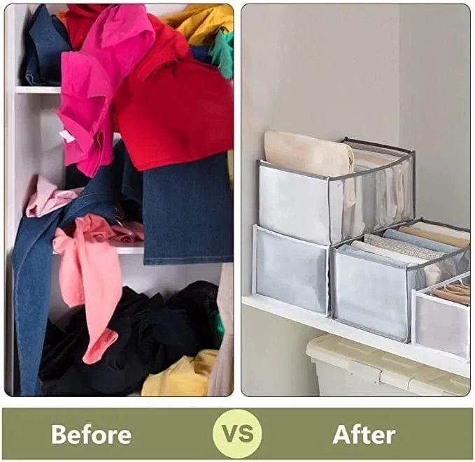 🔥   47% OFF🔥🔥Wardrobe Clothes Organizer & Buy 6 Get Extra 20%