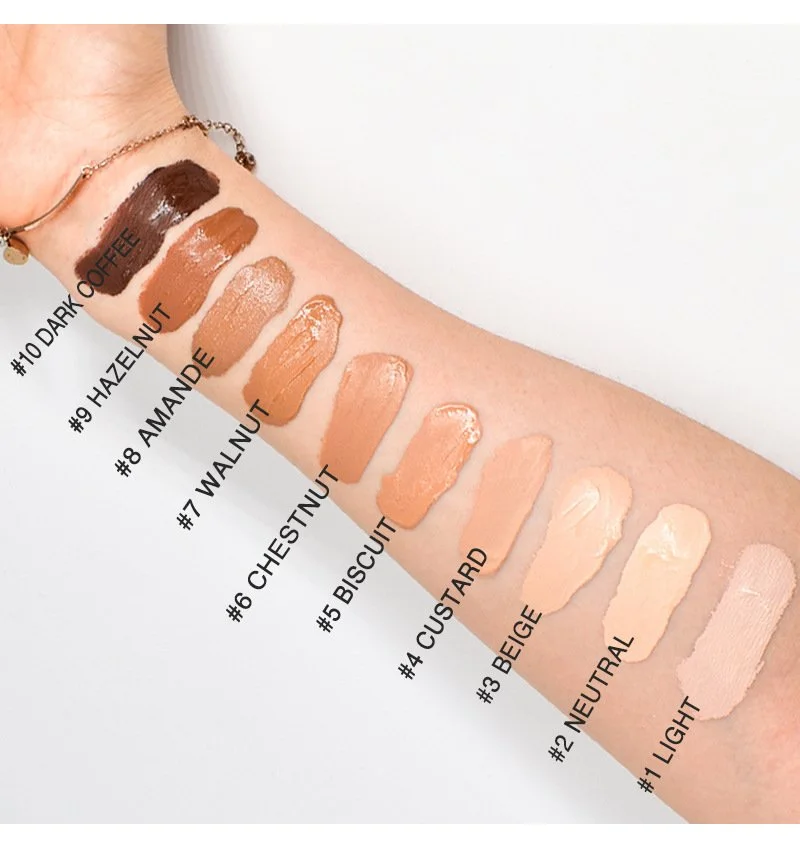 10 color Low MOQ Private Label Liquid Concealer