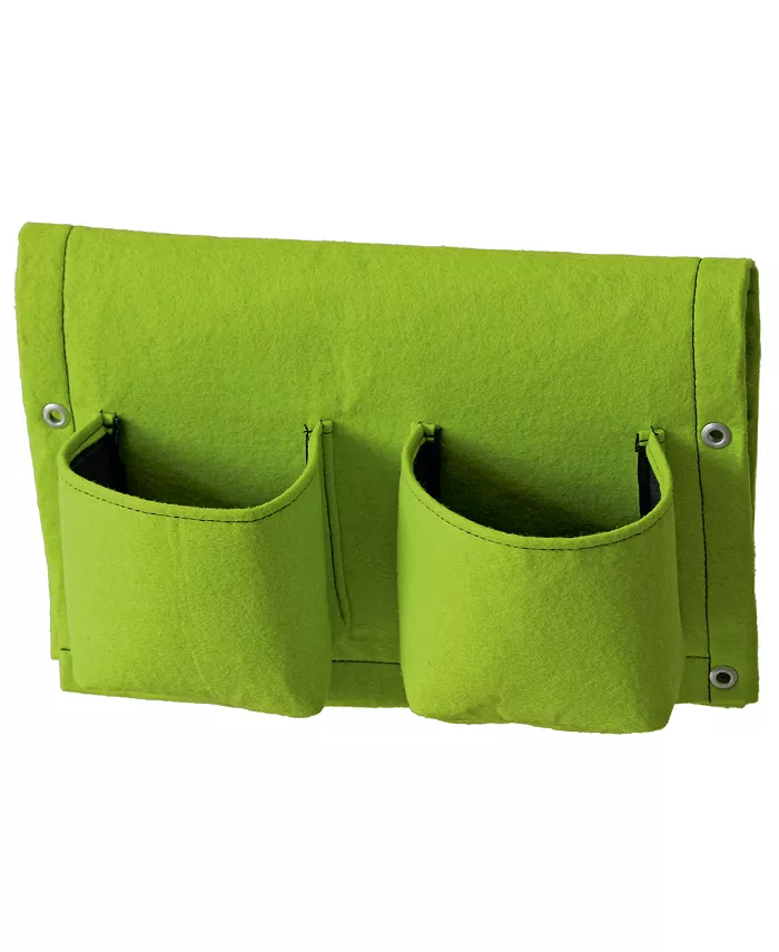 VegTrug Rail Planter 4 Pocket - Lime Green
