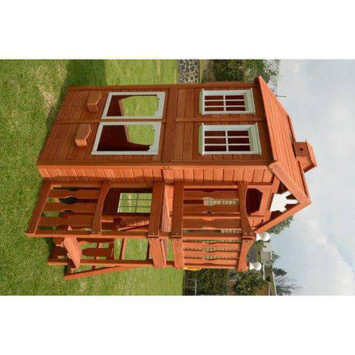 Sportspower Double Decker Wood Playhouse