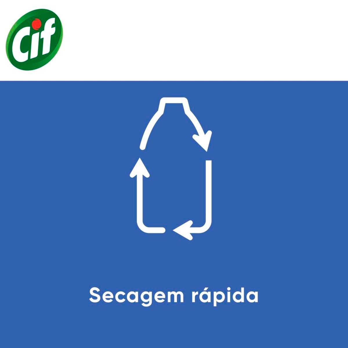 Limpador Especialista Cif Limpa Vidros Gatilho 500 ml