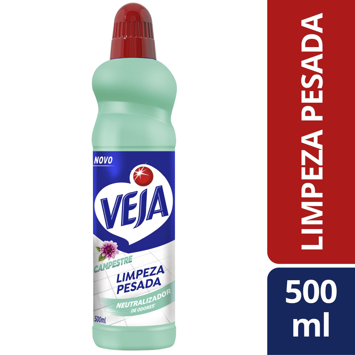 Limpador para Limpeza Pesada Campestre, Veja, 500ml