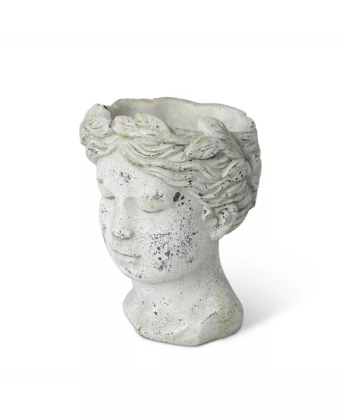 Park Hill Collection Concrete Bust Planter Large